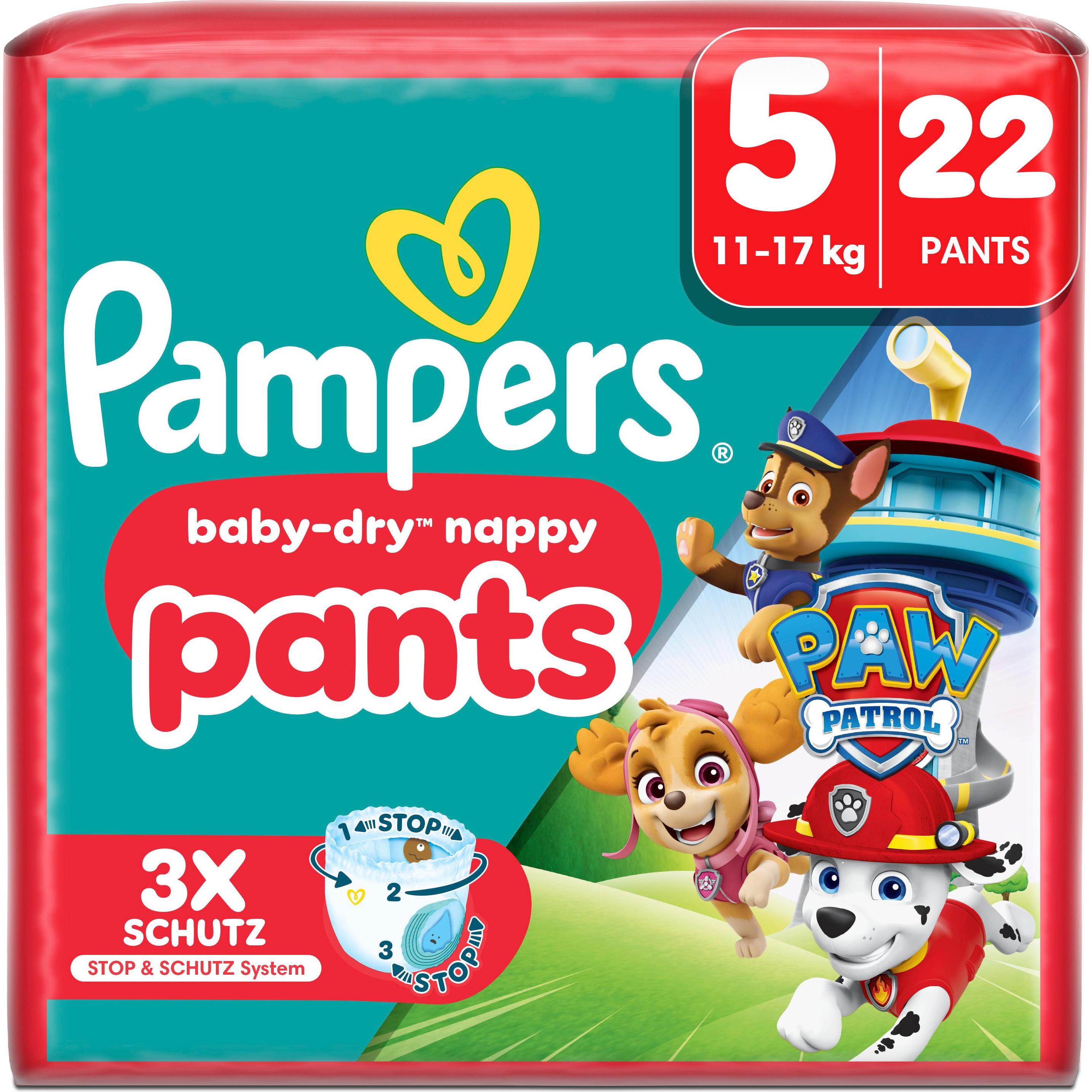 Pampers Baby-Dry Pants Paw Patrol Edition (Gr. 5, 22 Stück)