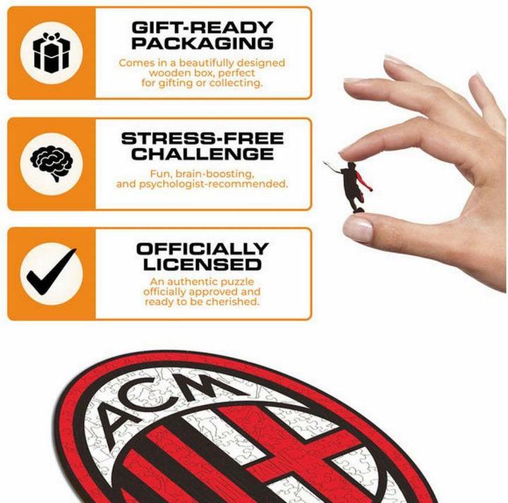 Immagine prodotto Iconic AC Milan - Logo S (150 pezzi)