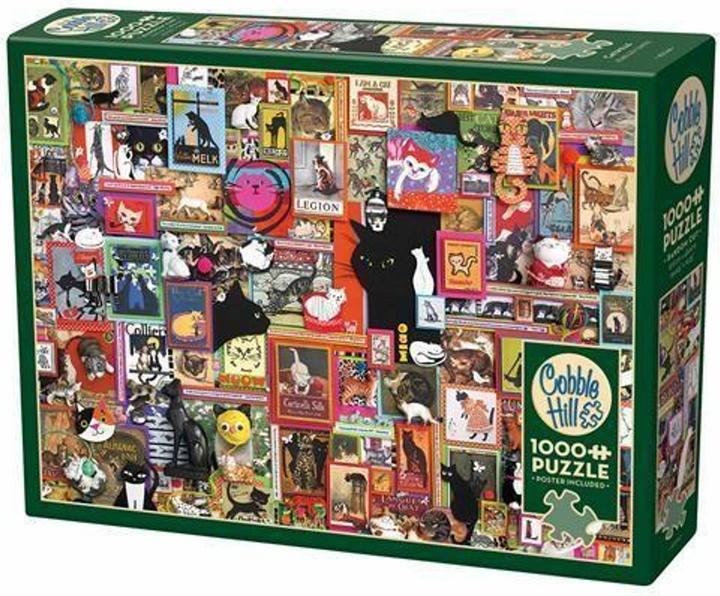 Produktbild Cobble Hill Katzen Collage (1000 Teile)