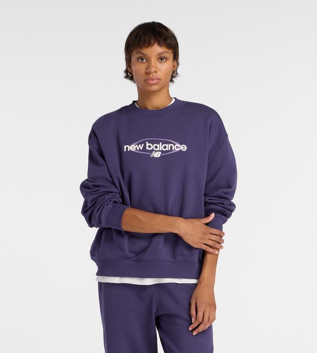 Produktbild New Balance W Sport Graphic Oversized Crew (S)