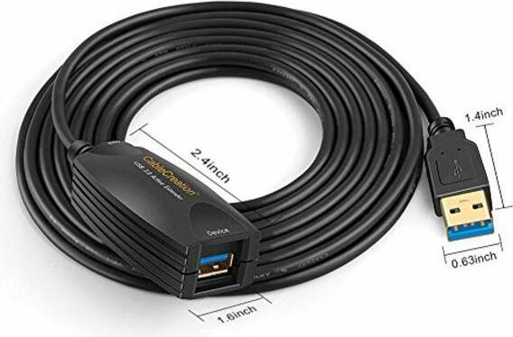 Produktbild StarTech 10 m aktives USB 3.0 SuperSpeed Verlängerungskabel - Stecker/Buchse (10 m, USB 3.2 Gen 1)
