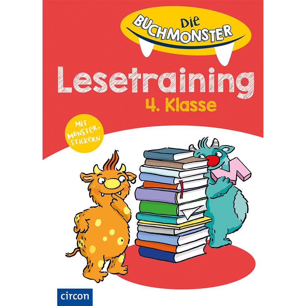 Die Buchmonster - Lesetraining 4. Klasse, Schulbücher von Birgit Ebbert