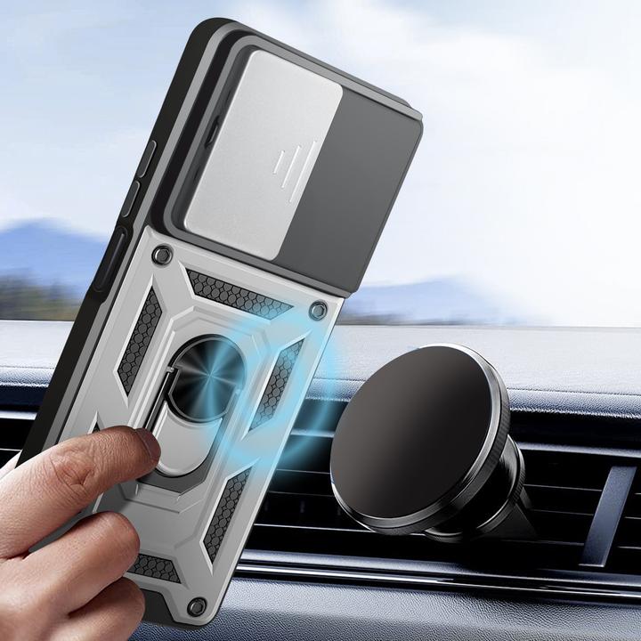 Produktbild Avizar Redmi 15C Hülle mit Metallring & Ständer (Xiaomi Redmi Note 15)