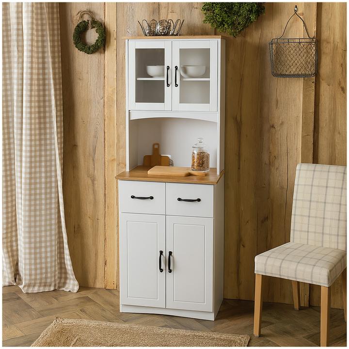 Produktbild HTI-Living Küchenbuffet Landhausstil Weiss