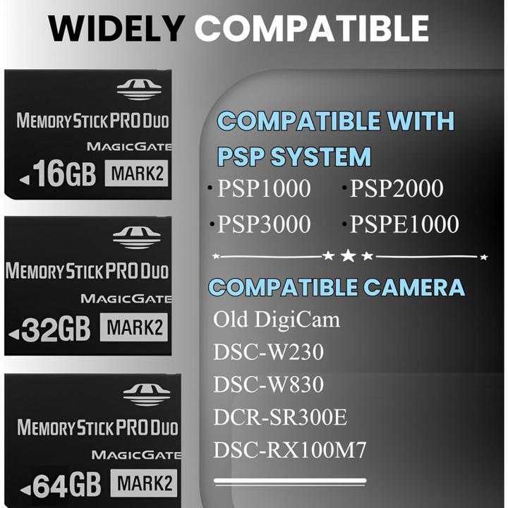 Productafbeelding OEM MS Pro Duo Memory Card 16Gb (16 GB, Memory Stick Pro Duo)
