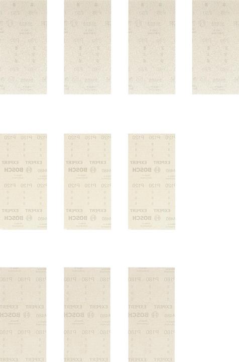 Image du produit Bosch Professional Zubehör Kit de toile abrasive Expert M480 (120, 180, 80)