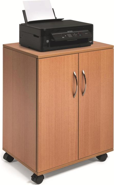 Image du produit Durable Multifunktionswagen 74/53 2 Türen, 2 Böden, Braun
