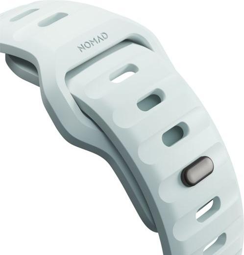 Actual product image Nomad Sport Band 38/40/41mm Icy Blue Glow (Fluororubber (FKM))
