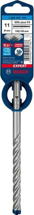 Actual product image Bosch Professional Zubehör EXPERT SDS plus-7X hammer drill, 11 x 100 x 165 mm (11 millimetres)