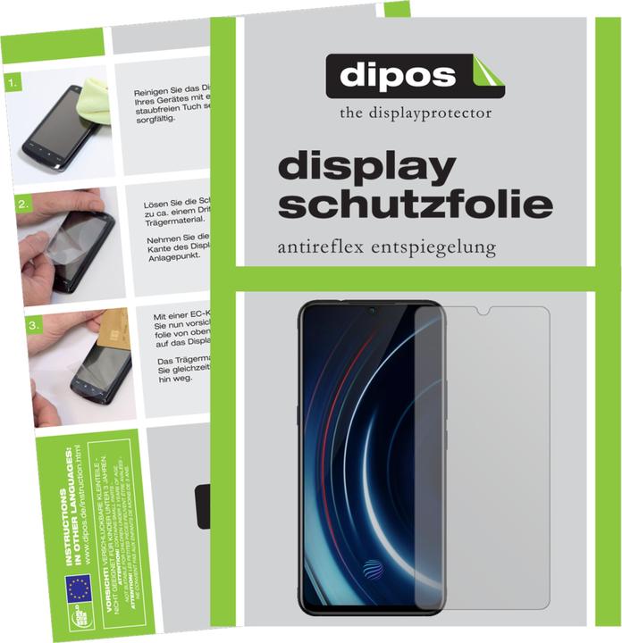 Dipos Displayschutzfolie Antireflex (2 Stk., Vivo IQOO)