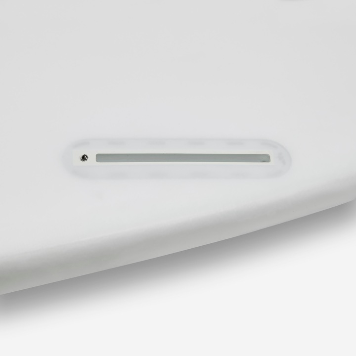 Produktbild Olaian Shortboard Performance mit Futures Box ohne Finnen weiss (6')