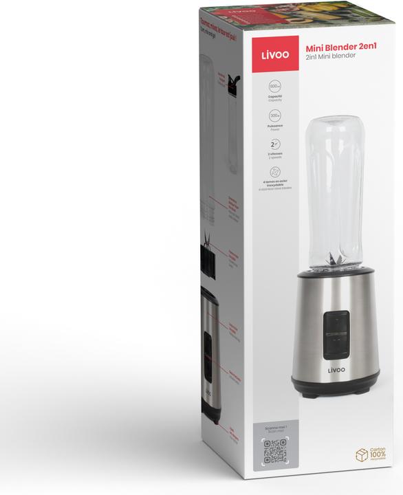 Produktbild Livoo Mini-Mixer 600 ml (300 W)