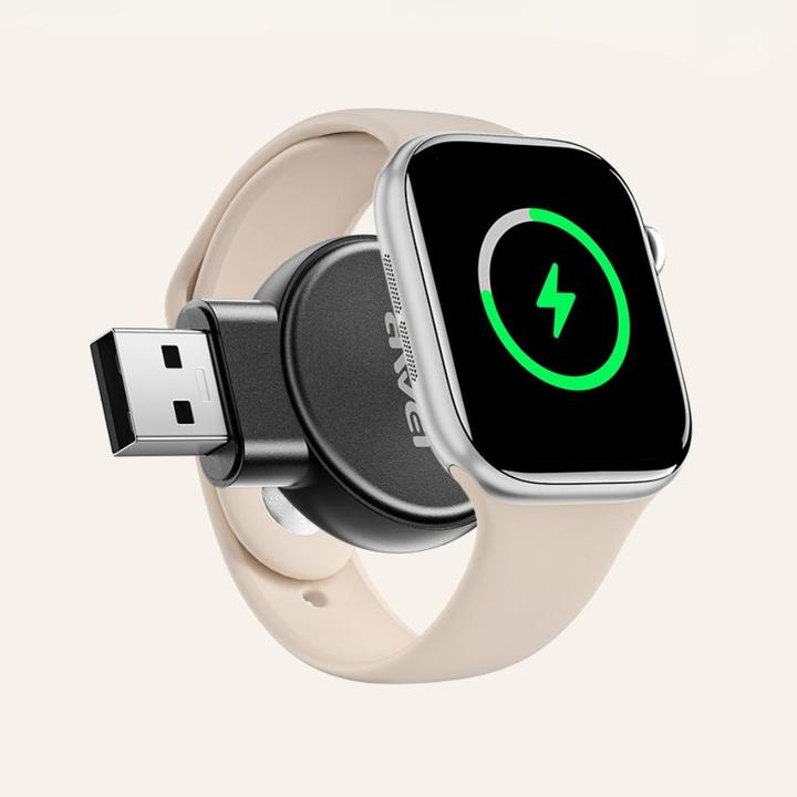 Actual product image Awei charger for Apple/Samsung Watch W26 black