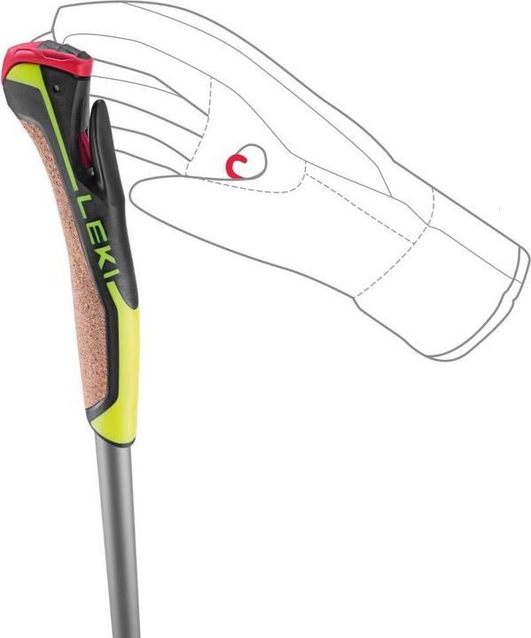 Immagine prodotto Leki PRC 850 antracite/giallo/nero (150 cm)