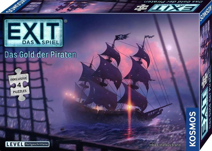 Immagine prodotto Kosmos EXIT-Il gioco del pirata+puzzle (Tedesco, 1 - 4 Giocatori)