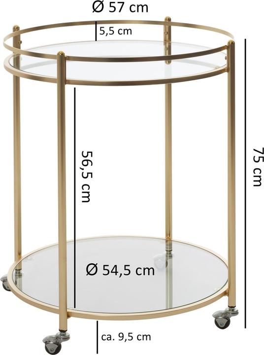 Produktbild FineBuy Servierwagen
