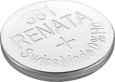Produktbild Renata 381 / SR1120SW - 10 Knopfzellen (10 Stk., SR55, 50 mAh)