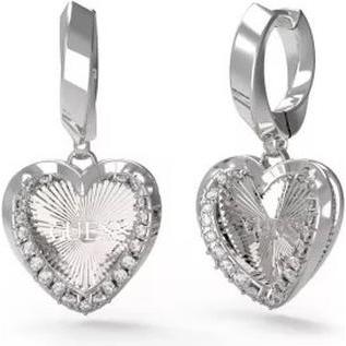 Guess, Ohrringe, Mon Amour Romantische Stahlohrringe