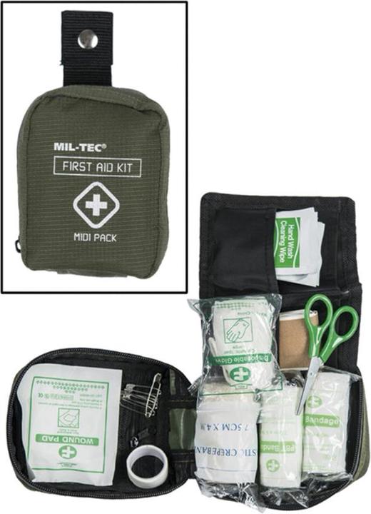 Actual product image Mil-tec First Aid Pack MIDI First Aid Kit