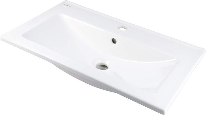 Produktbild Deante Einbauwaschbecken aus Keramik mit Armaturplatz (360 mm, 615 mm)