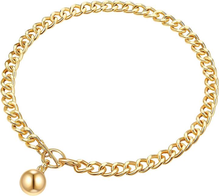 Image du produit Lulu & Jane Femme Alliage métallique or jaune 52,0 cm - 29329 (Alliage de métal 100%., 52 cm)