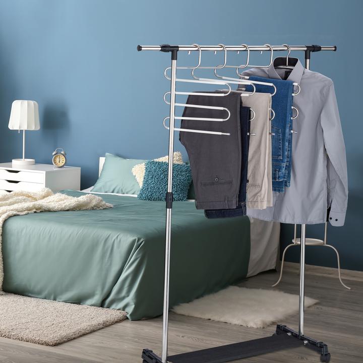Image du produit Relaxdays 4x cintres pour pantalons multiples (4 x)