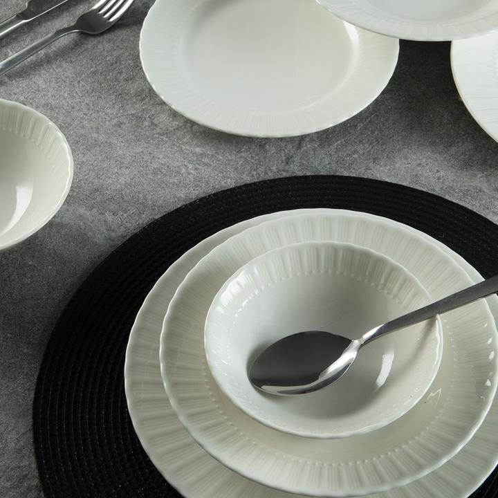 Actual product image Hermia Luxa Safir Dinner Set (24 Piece)