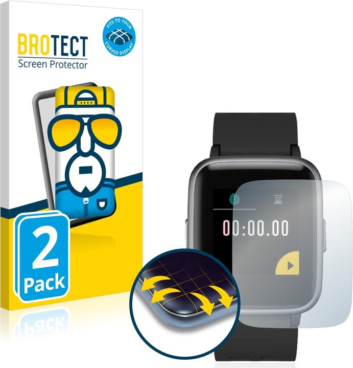 Productafbeelding BROTECT Volledig bedekkende screen protector (SW202G)
