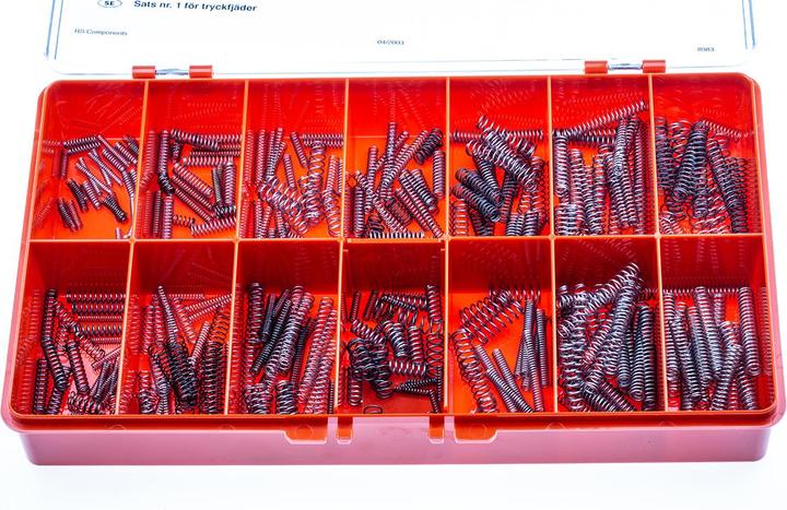 Produktbild RS PRO Druckfedern Sortiment 2,6 bis 7,6mm