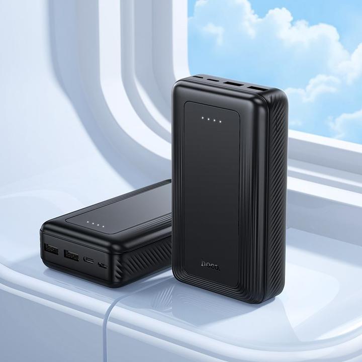 Actual product image Hoco Power bank Powerbank 20000 mAh 2A J165A black (20000 mAh, 74 Wh)