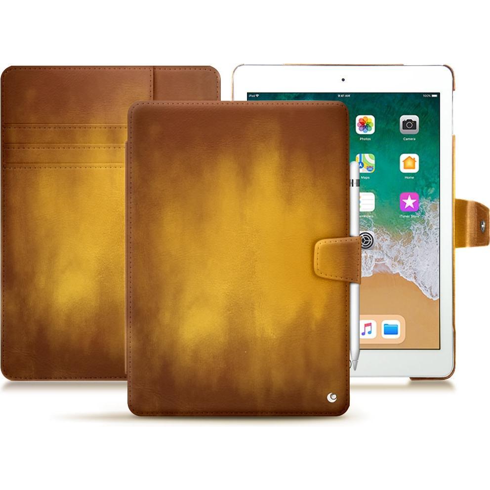 Noreve Lederschutzhülle Wallet (iPad 9.7), Tablet Hülle, Gold