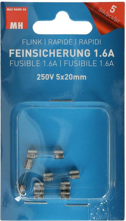 Max Hauri Feinsicherung (1.60 A)