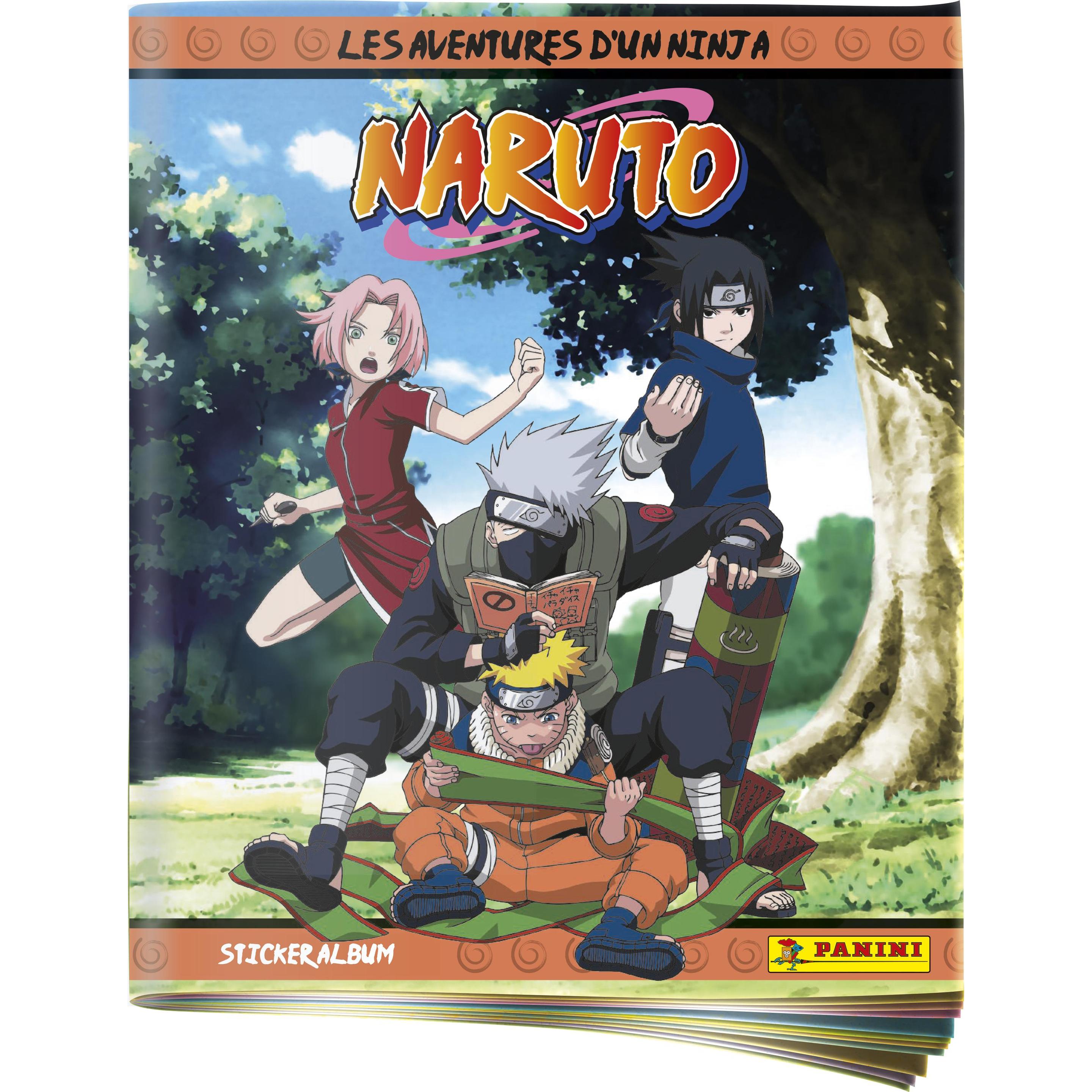 Panini Naruto Ninja Academy Sticker - Album DE (Tedesco)