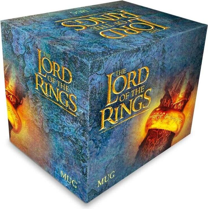 Actual product image Grupo Erik The Lord of The Rings Ceramic Mug | 35 cl - 350 ml | 3.74 x 3.15 inch - 9.5 x 8 cm | Lord (350 ml)