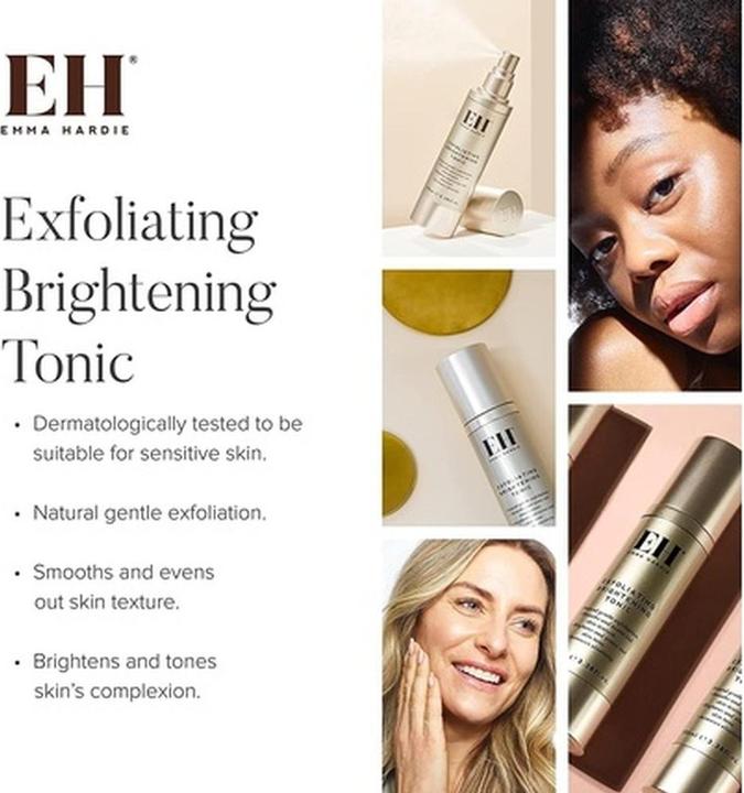 Actual product image Emma Hardie Exfoliating Brighten.Tonic (Face toner, 100 ml)