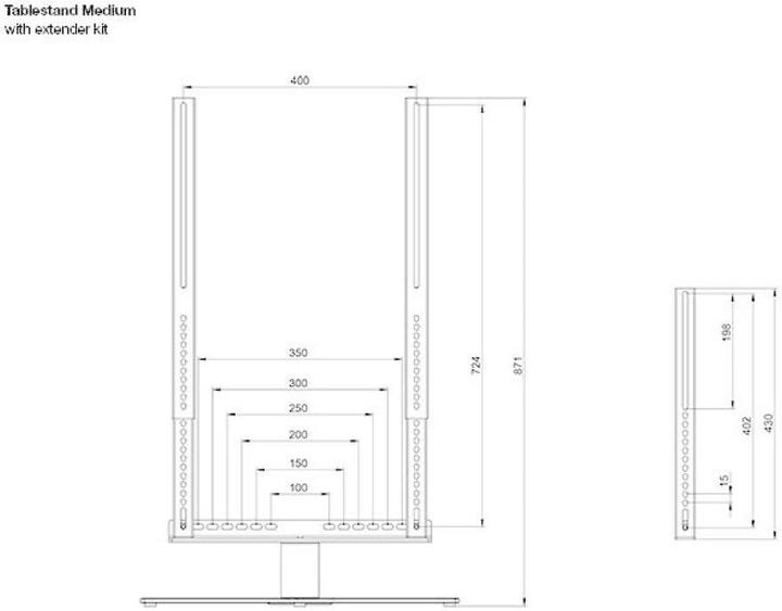 Produktbild Multibrackets M VESA Extender kit