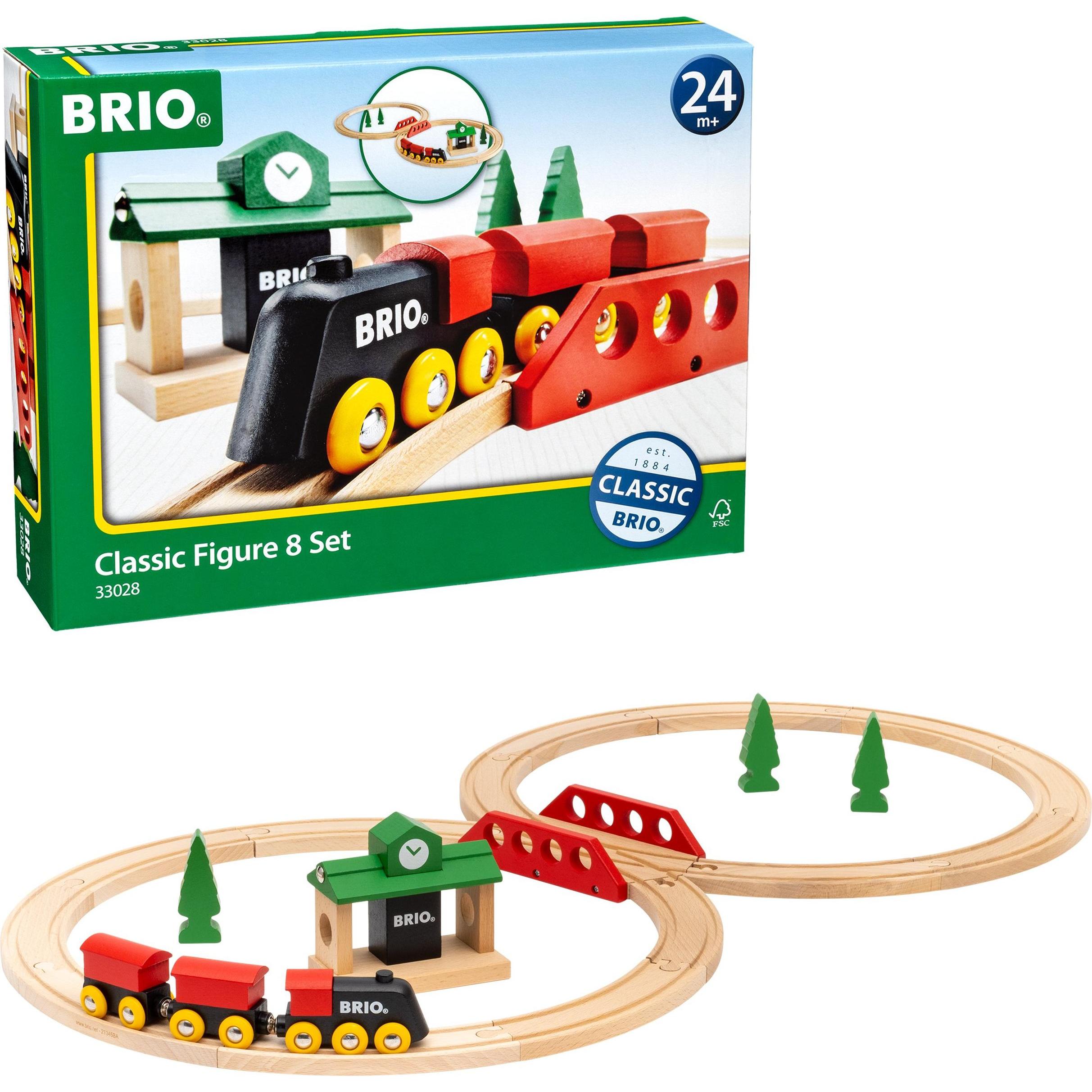 Brio Set classico a otto piste