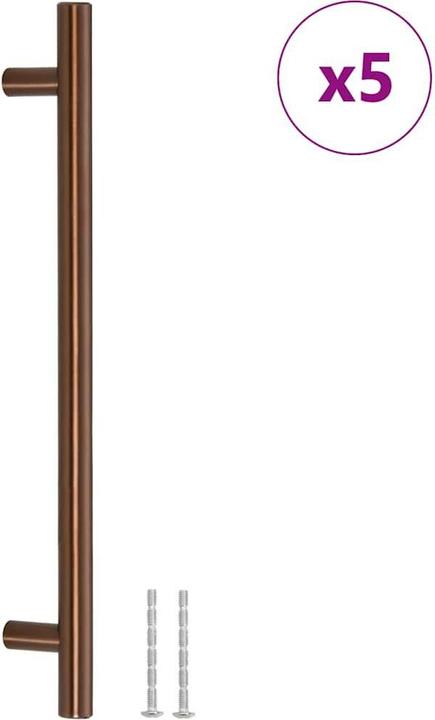 Produktbild vidaXL Möbelgriffe 5 Stk. Bronzen 192 mm Edelstahl,Farbe