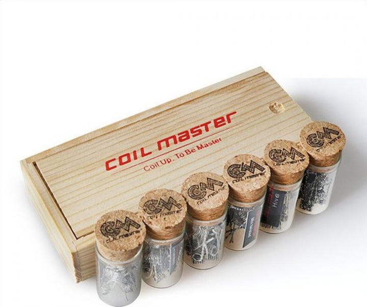 Actual product image Coil Master Wooden Box Coils Flat Twisted, 0.2mm x 0.8mm x 2, 0.36±0.05 (60 x)