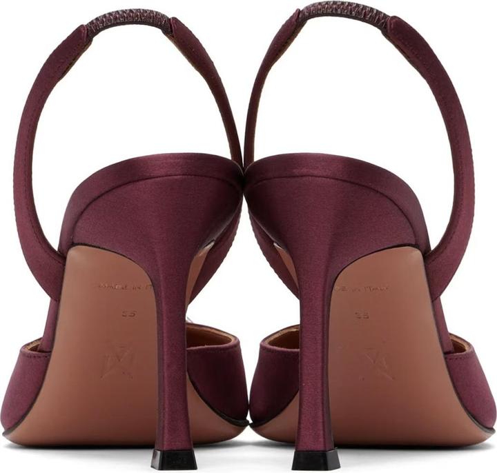 Immagine prodotto Amina Muaddi Camelia Sling 90 - Décolleté in raso (36.5)