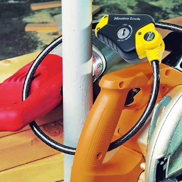 Productafbeelding Master Lock verstelbare python sluitkabel 10mm 8420EURD