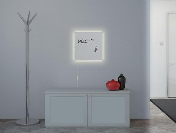 Actual product image Sigel artverum® glass magnetic board (Magnet board, 48 x 48 cm)