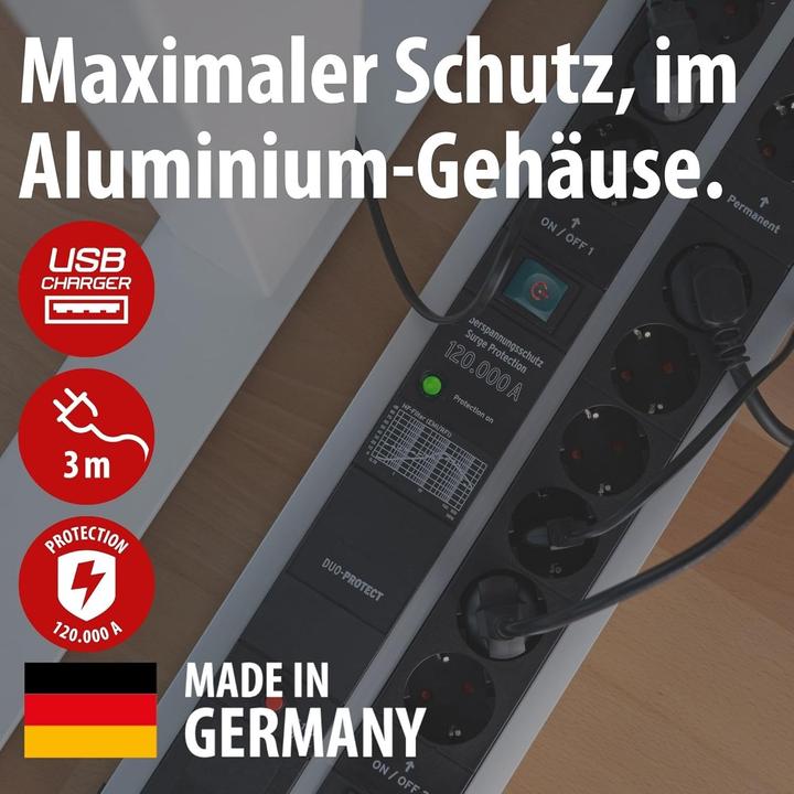 Produktbild Brennenstuhl Premium-Protect-Line (14x, CEE 7/3, 3 m)