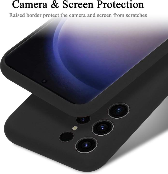 Image du produit Cadorabo Coque TPU Liquid Silicone Case (Samsung Galaxy S23 Ultra)