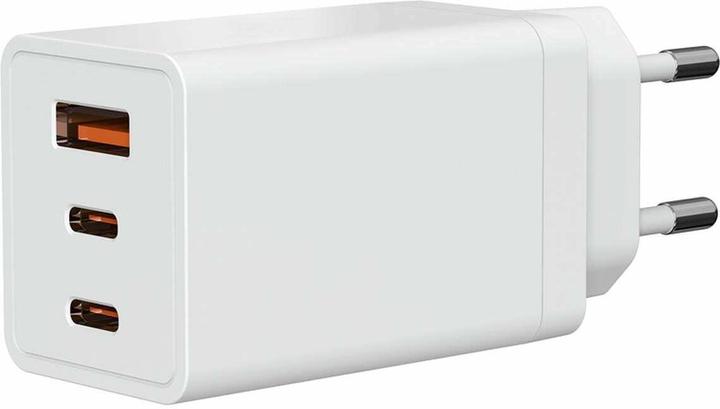 Produktbild Steffen Ladeadapter GaN 67W PD 1xUSB-A + 2xUSB-C max. 5.85A ws (67 W, 3 Ports)