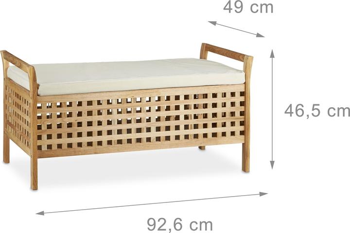 Actual product image Relaxdays Walnut (93 cm)
