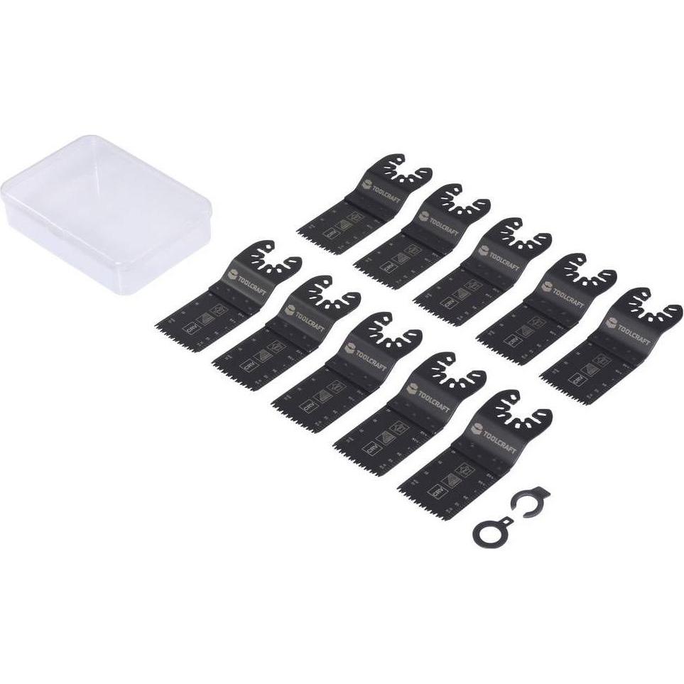 Toolcraft, Elettroutensile multifunzionale, TO-10283853 Chrom-Vanadium Stahl Multifunktionswerkzeug-Zubehör-Set