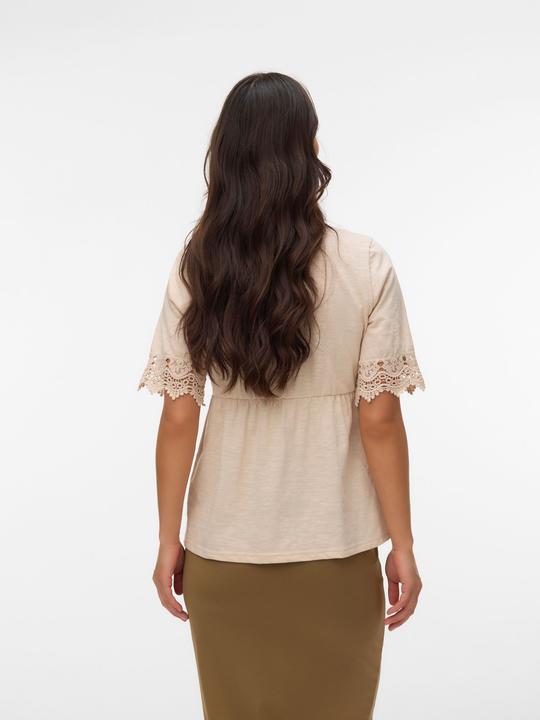 Immagine prodotto Mamalicious Normal geschnitten V-Ausschnitt Top Bluse (L)