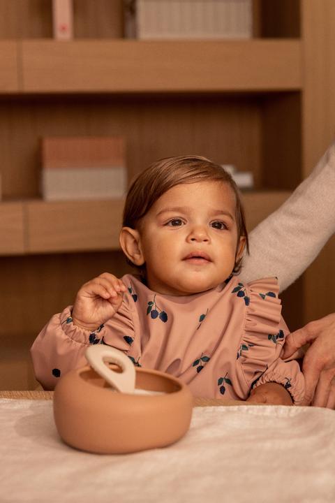 Produktbild Liewood Lätzchen Merle mit Aermel und Rüschen Berry Pale Tuscany