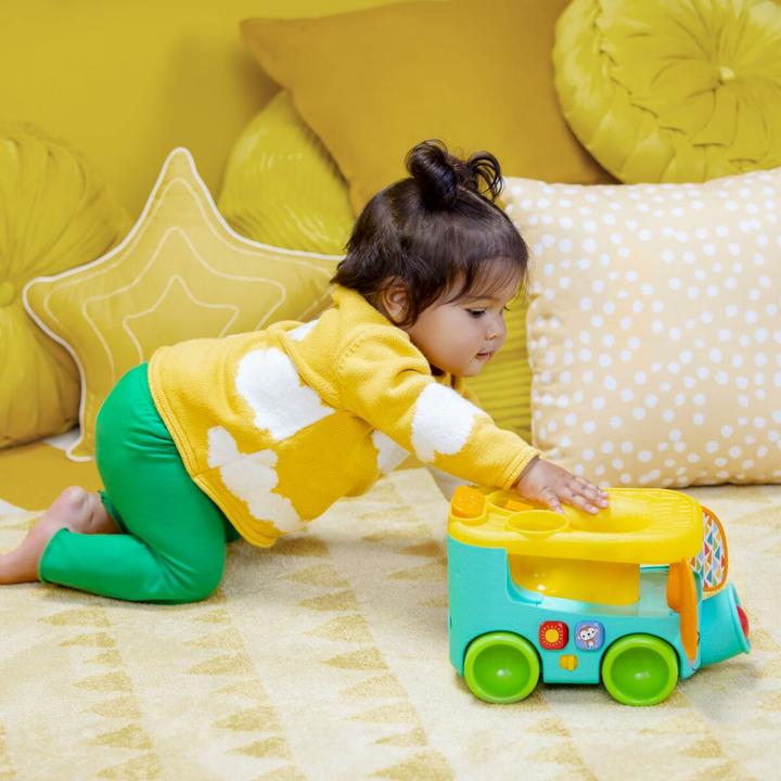 Actual product image Bright Starts Pop & Roll Safari Bus™ Ball Play Toy